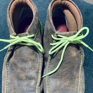 TWISTED X MEN'S BOMBER AND NEON DRIVING MOCS